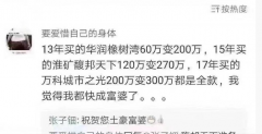 買房，你不去經(jīng)歷100萬(wàn)買進(jìn)300萬(wàn)賣出的快樂，就